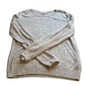 H&M Label of Graded Goods Large Gray Crewneck Sweater Pullover Women’s EUC